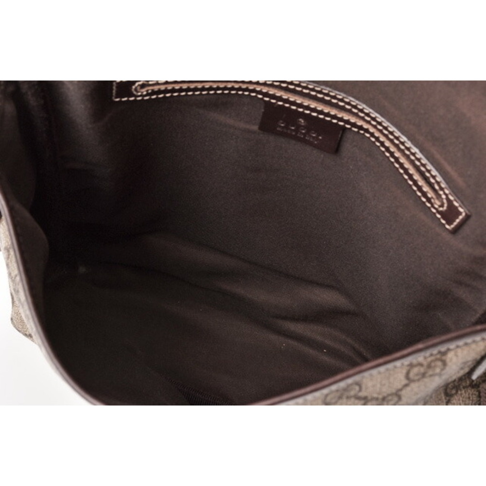 Gucci Shoulder Bag GG Plus Brown Beige - Picture 8 of 9